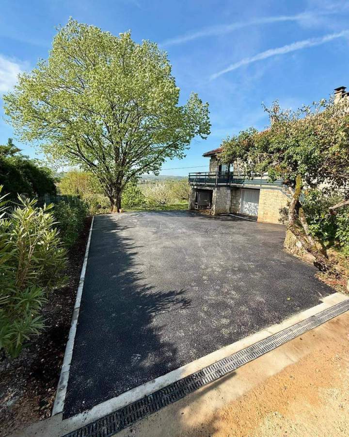 Pose goudron Près de Fumel